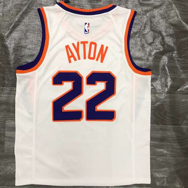 Phoenix Suns 2020 White Basketball Jersey (Hot Press)