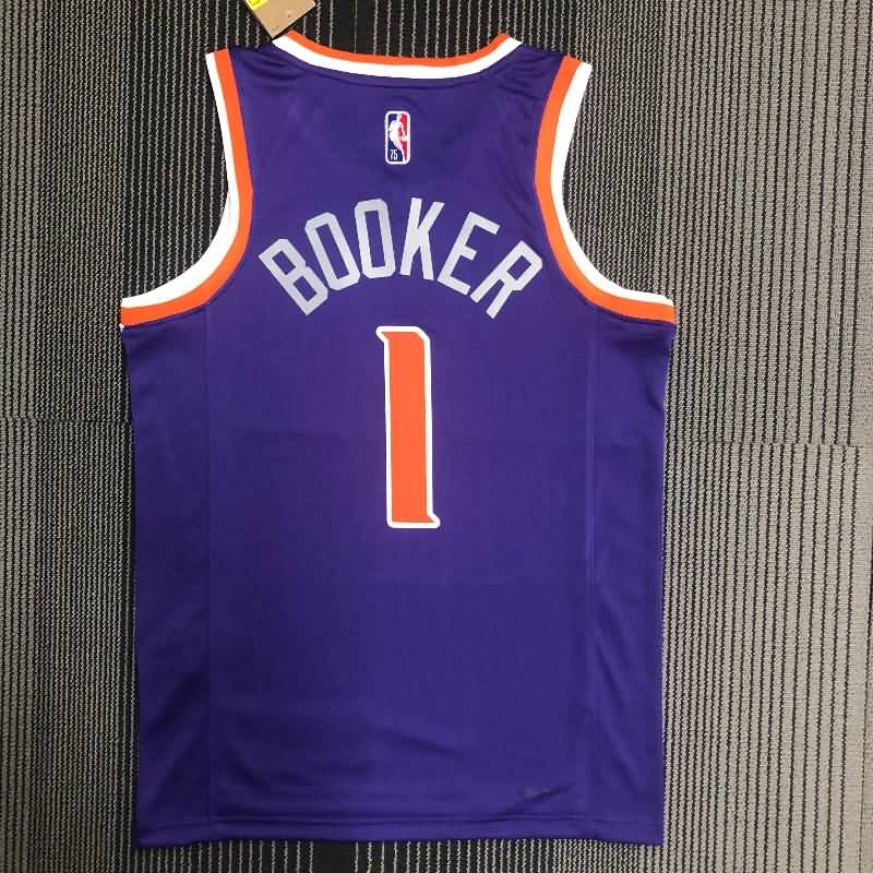 Phoenix Suns 21/22 Purple Basketball Jersey (Hot Press)