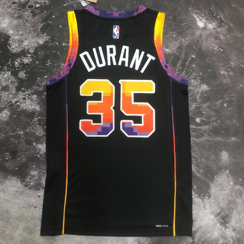 Phoenix Suns 22/23 Black AJ Basketball Jersey (Hot Press)