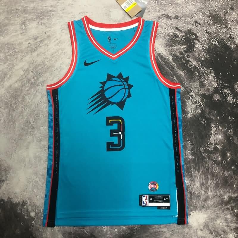 Phoenix Suns 22/23 Blue City Basketball Jersey (Hot Press)