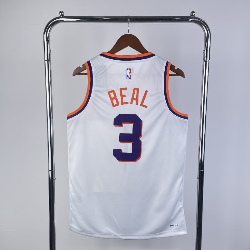 Phoenix Suns 23/24 White Basketball Jersey (Hot Press)