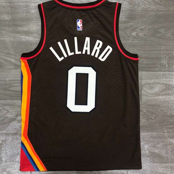 Portland Trail Blazers 20/21 Brown City Basketball Jersey (Hot Press)