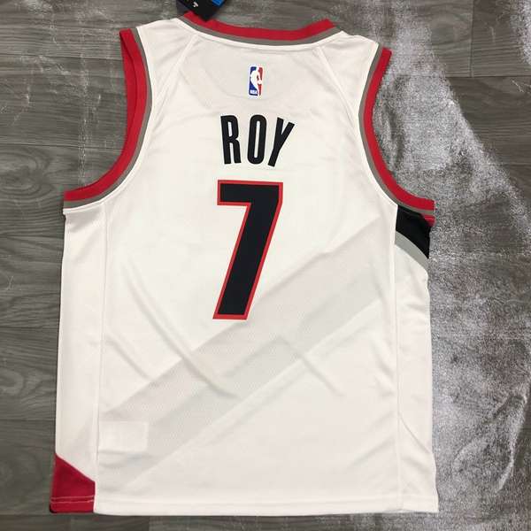 Portland Trail Blazers 20/21 White Basketball Jersey (Hot Press)