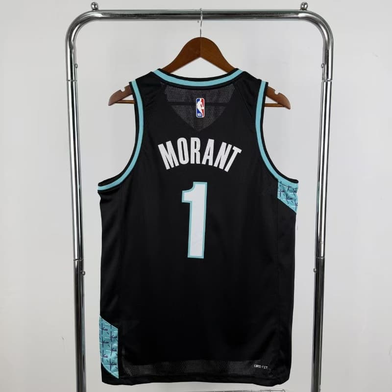 Portland Trail Blazers 25/26 Black City Basketball Jersey (Hot Press)