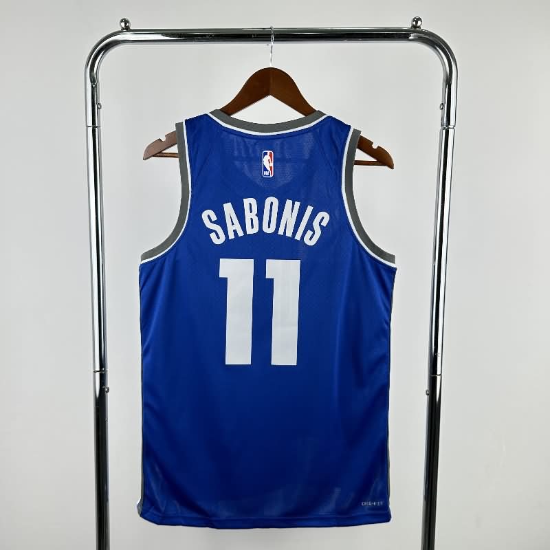 Sacramento Kings 23/24 Blue City Basketball Jersey (Hot Press)