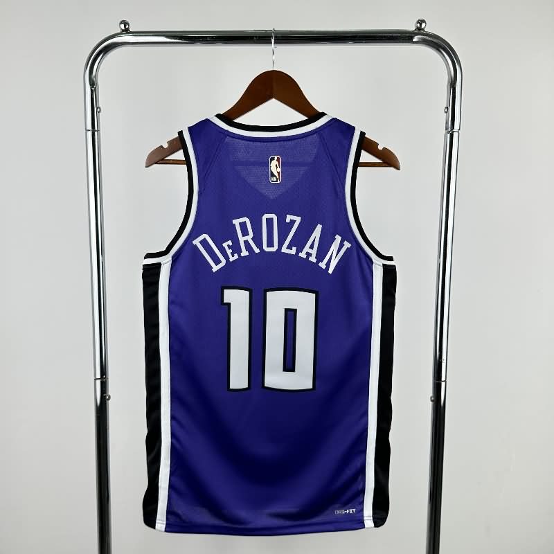 Sacramento Kings 24/25 Purple Classics Basketball Jersey (Hot Press)