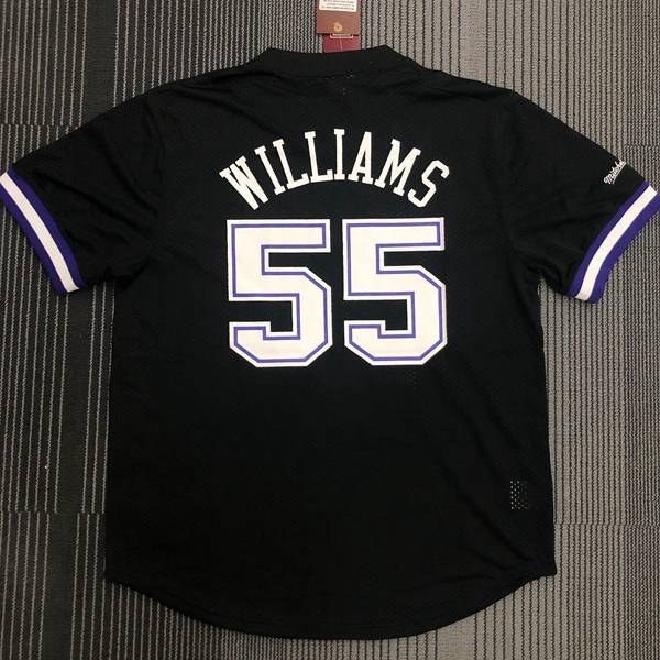 Sacramento Kings Black Classics Basketball Jersey (Hot Press)