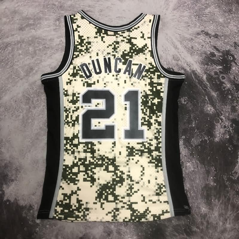 San Antonio Spurs 2013/14 Camouflage Classics Basketball Jersey (Hot Press)