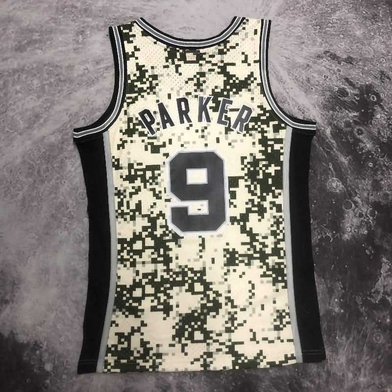 San Antonio Spurs 2013/14 Camouflage Classics Basketball Jersey (Hot Press)