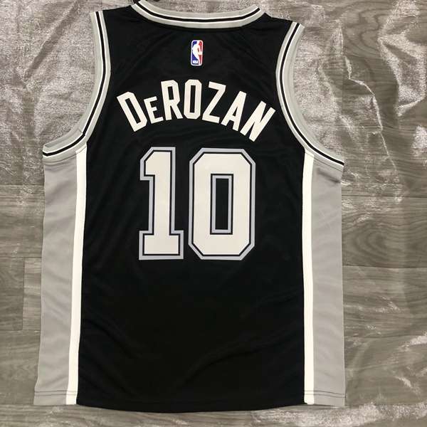 San Antonio Spurs 20/21 Black Basketball Jersey (Hot Press)