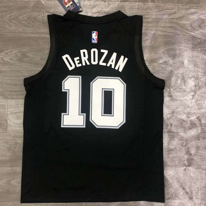 San Antonio Spurs 20/21 Black City Basketball Jersey (Hot Press)