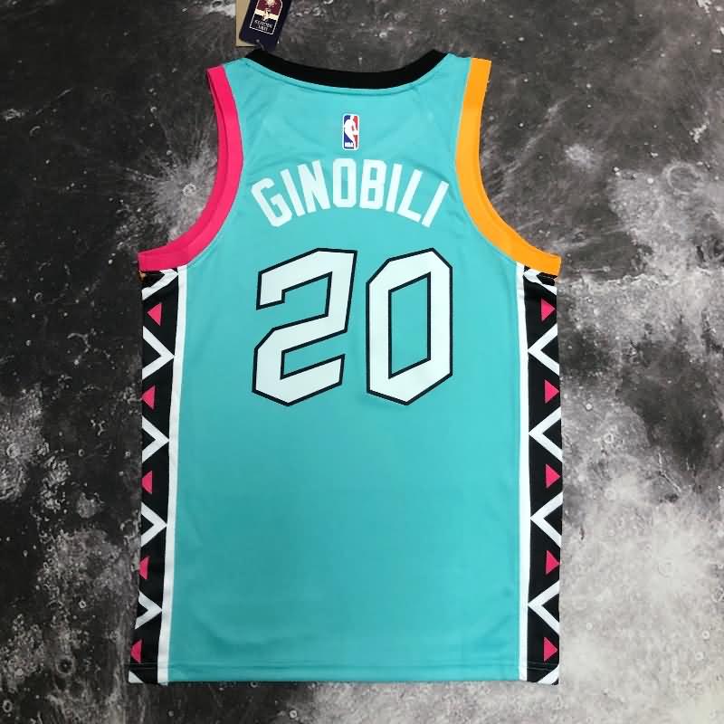 San Antonio Spurs 22/23 Green City Basketball Jersey (Hot Press)