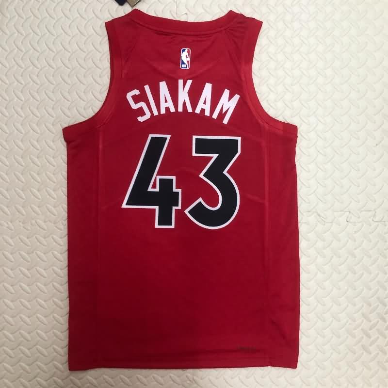 Toronto Raptors 22/23 Red Basketball Jersey (Hot Press)