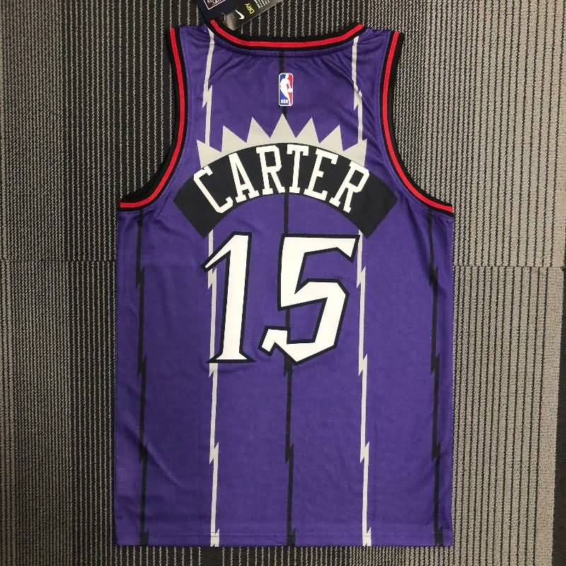 Toronto Raptors Purple Classics Basketball Jersey (Hot Press)