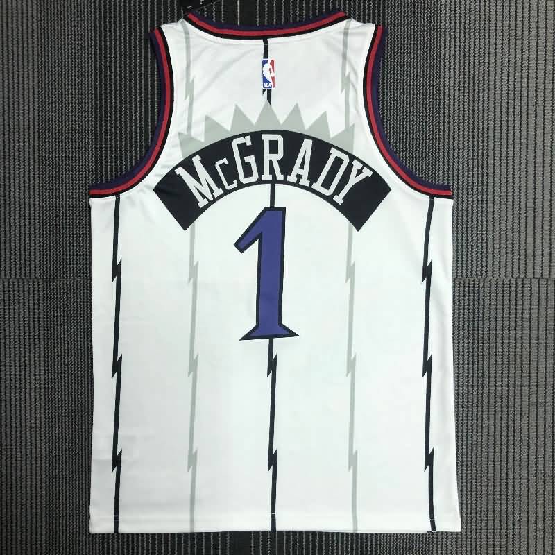 Toronto Raptors White Classics Basketball Jersey (Hot Press)