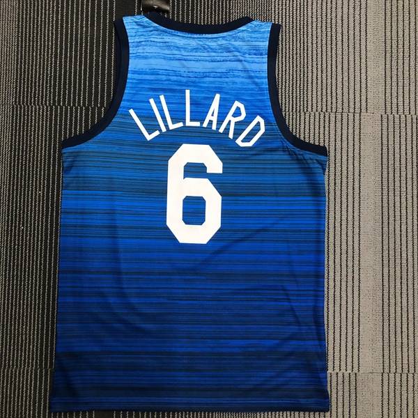 USA 2021 Blue Basketball Jersey (Hot Press)