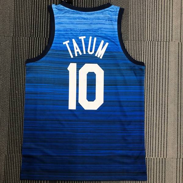 USA 2021 Blue Basketball Jersey (Hot Press)