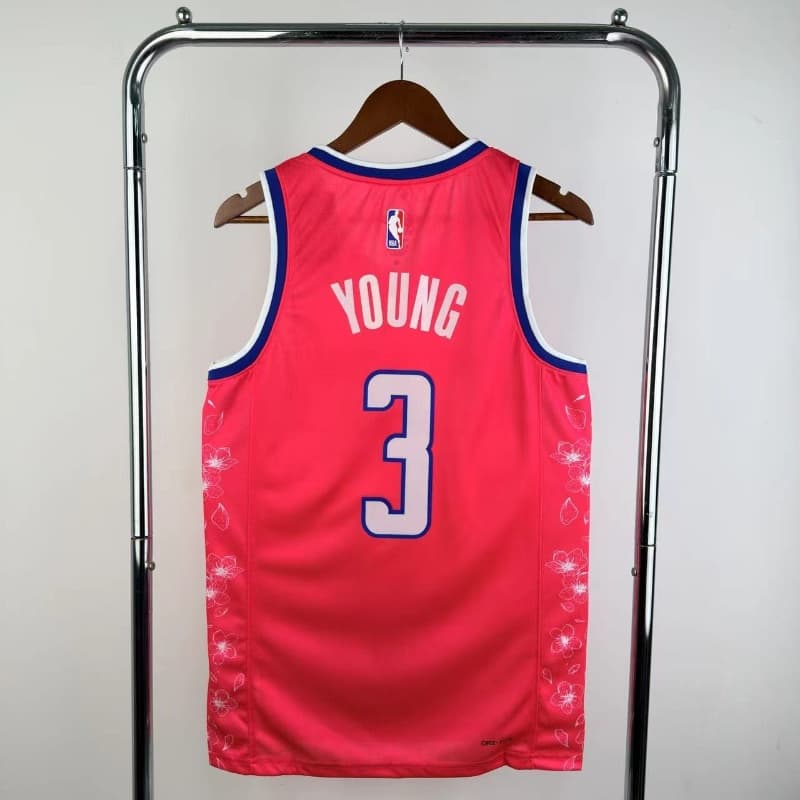 Washington Wizards 21/22 Red City Basketball Jersey (Hot Press)