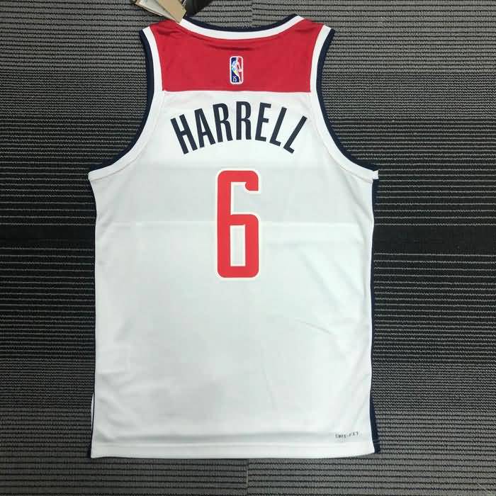 Washington Wizards 21/22 White Basketball Jersey (Hot Press)