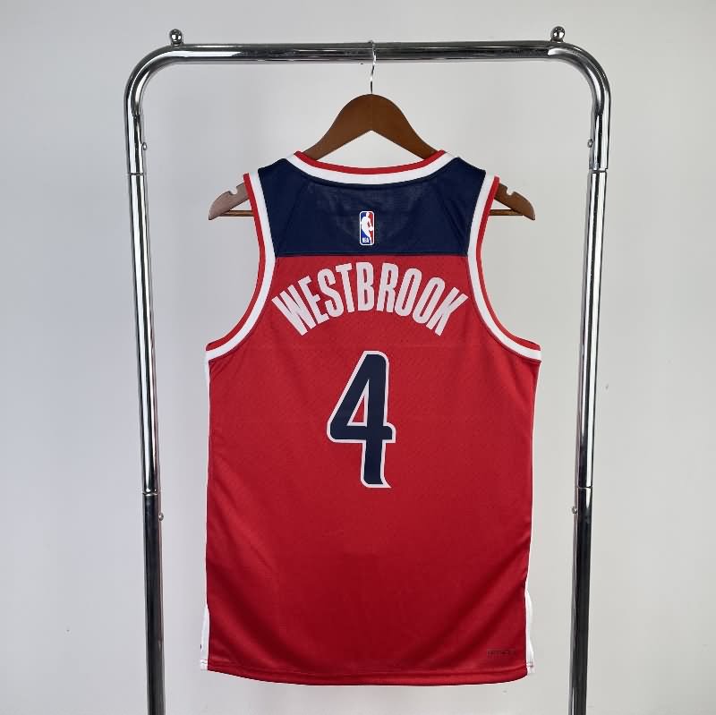 Washington Wizards 22/23 Red Basketball Jersey (Hot Press)