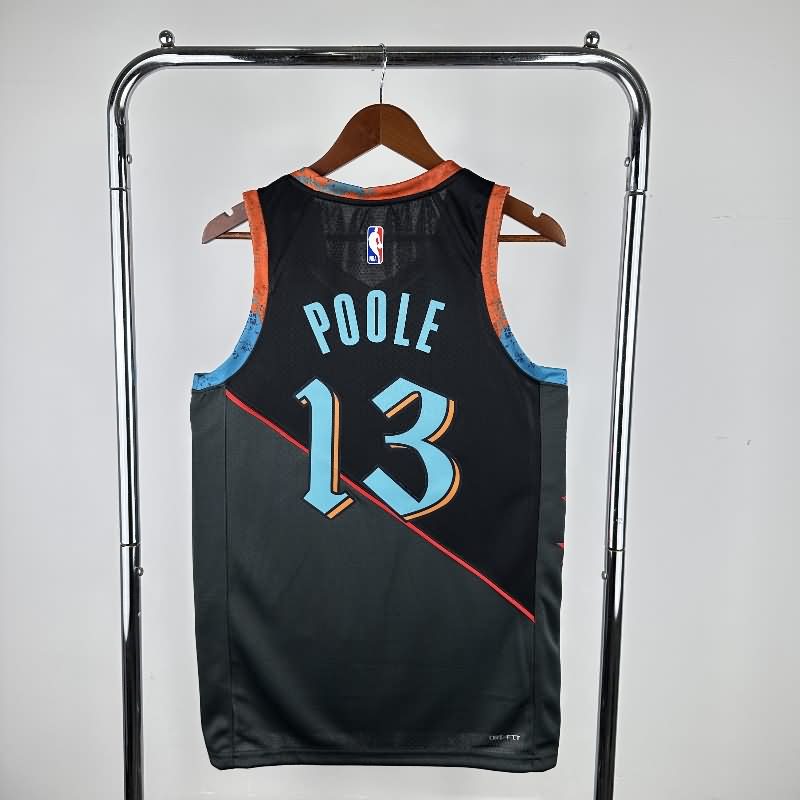 Washington Wizards 23/24 Black City Basketball Jersey (Hot Press)