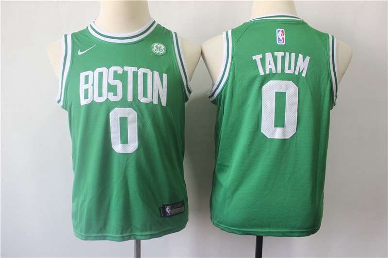 Boston Celtics #0 TATUM Green Young Basketball Jersey (Stitched)