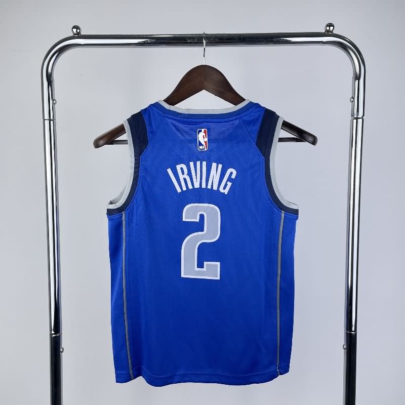 Dallas Mavericks 22/23 Blue Youth NBA Jersey (Hot Press)