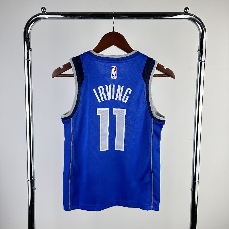 Dallas Mavericks 22/23 Blue Youth NBA Jersey (Hot Press)