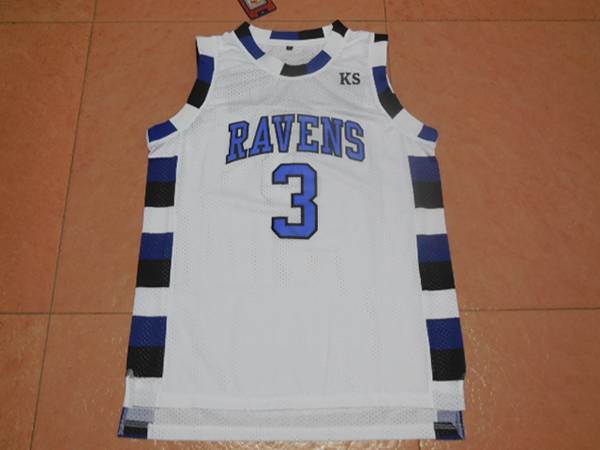 Movie #3 SCOTT White Basketball Jersey (Stitched)