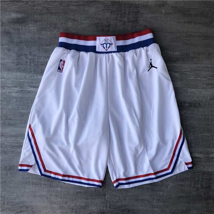 All Star 2019 White Basketball Shorts