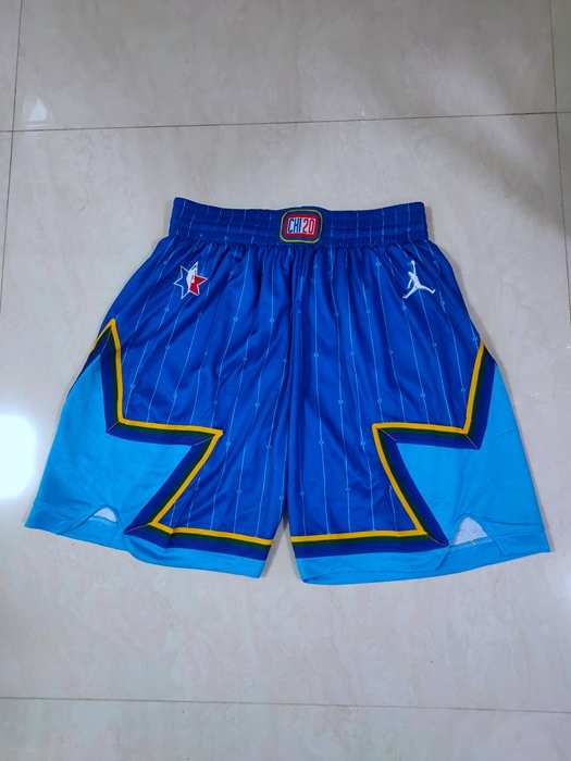 All Star 2020 Blue Basketball Shorts