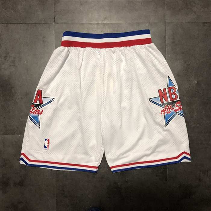 All Star 1992 White Basketball Shorts