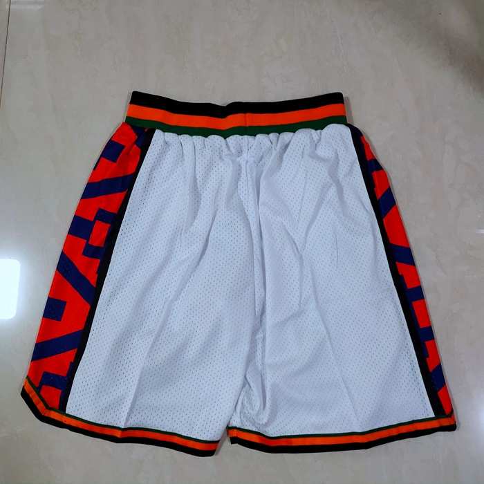 All Star 1995 White Basketball Shorts