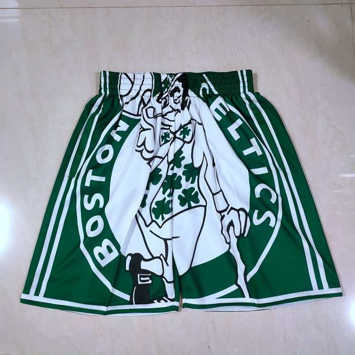 Boston Celtics Mitchell&Ness Green Basketball Shorts