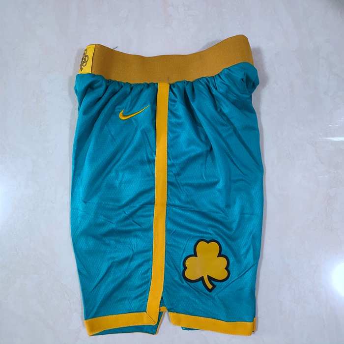 Boston Celtics Green City Basketball Shorts