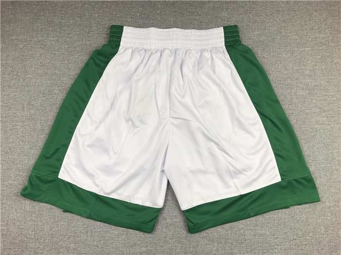 Boston Celtics White City Basketball Shorts