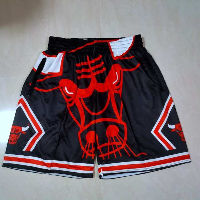 Chicago Bulls Mitchell&Ness Black Basketball Shorts