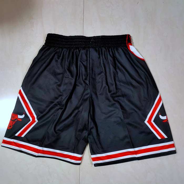 Chicago Bulls Mitchell&Ness Black Basketball Shorts