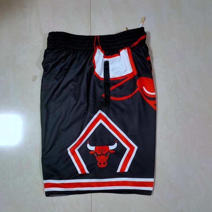 Chicago Bulls Mitchell&Ness Black Basketball Shorts