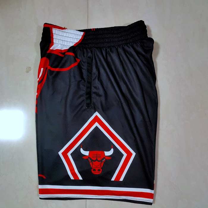 Chicago Bulls Mitchell&Ness Black Basketball Shorts