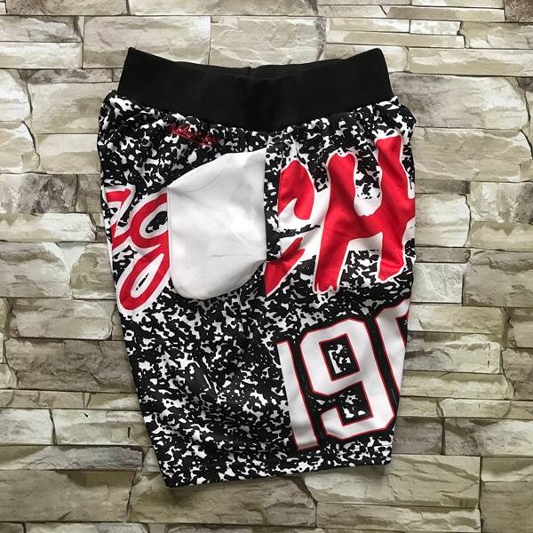 Chicago Bulls Mitchell&Ness Black Basketball Shorts 05