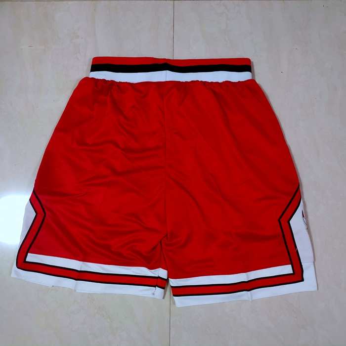 Chicago Bulls Red Basketball Shorts