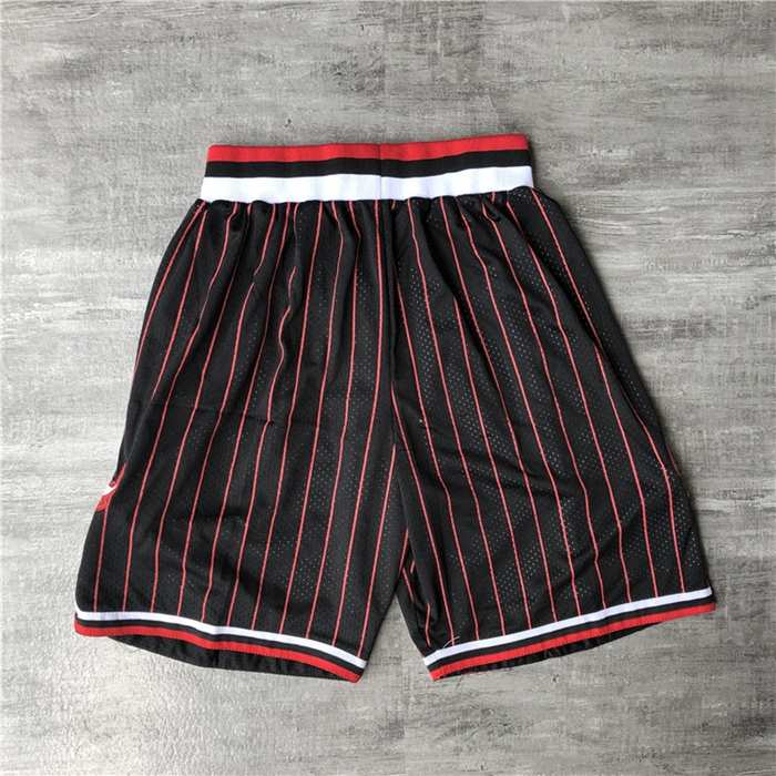 Chicago Bulls Black Classics Basketball Shorts