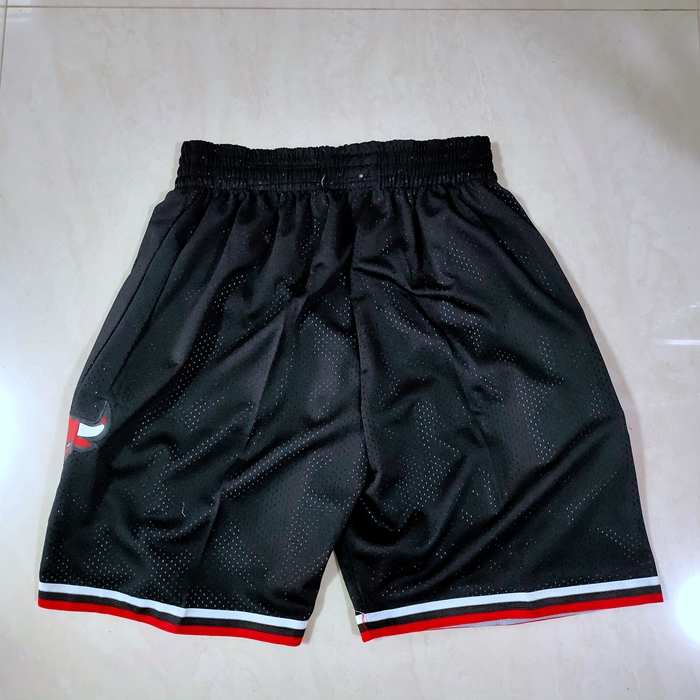 Chicago Bulls Black Classics Basketball Shorts 03