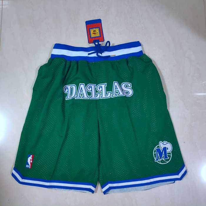 Dallas Mavericks Just Don Green Basketball Shorts