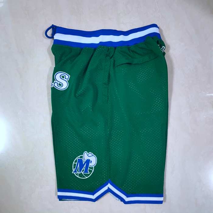 Dallas Mavericks Just Don Green Basketball Shorts