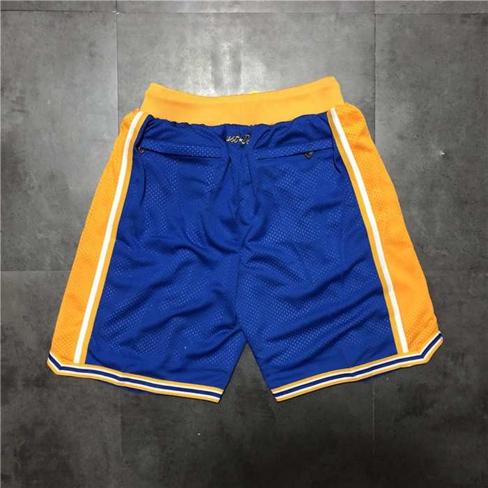 Golden State Warriors Just Don Blue Basketball Shorts