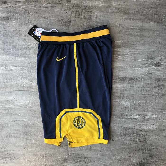 Golden State Warriors Dark Blue Basketball Shorts