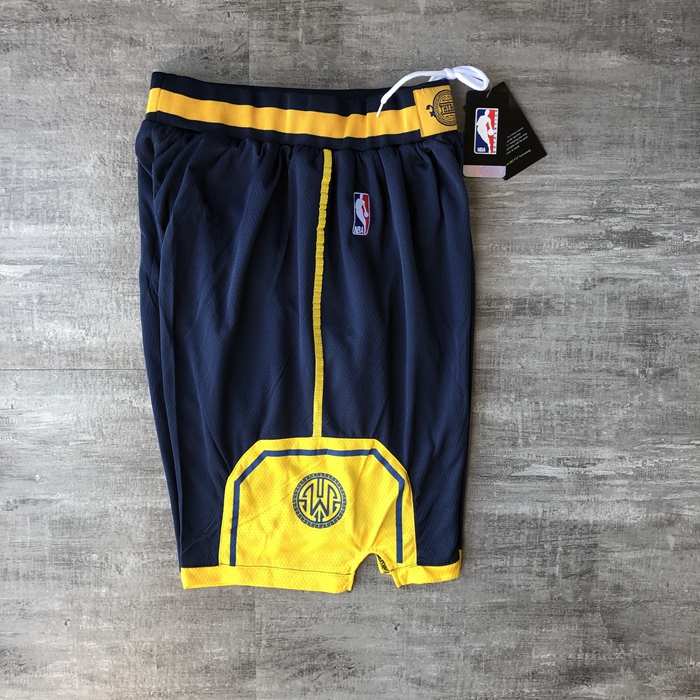 Golden State Warriors Dark Blue Basketball Shorts