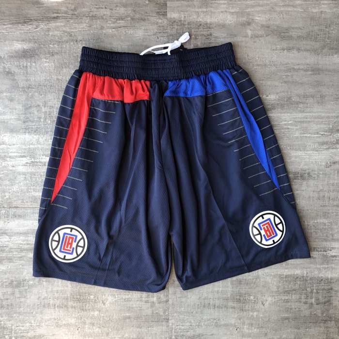 Los Angeles Clippers Dark Blue Basketball Shorts